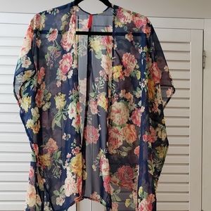 Floral cover up
